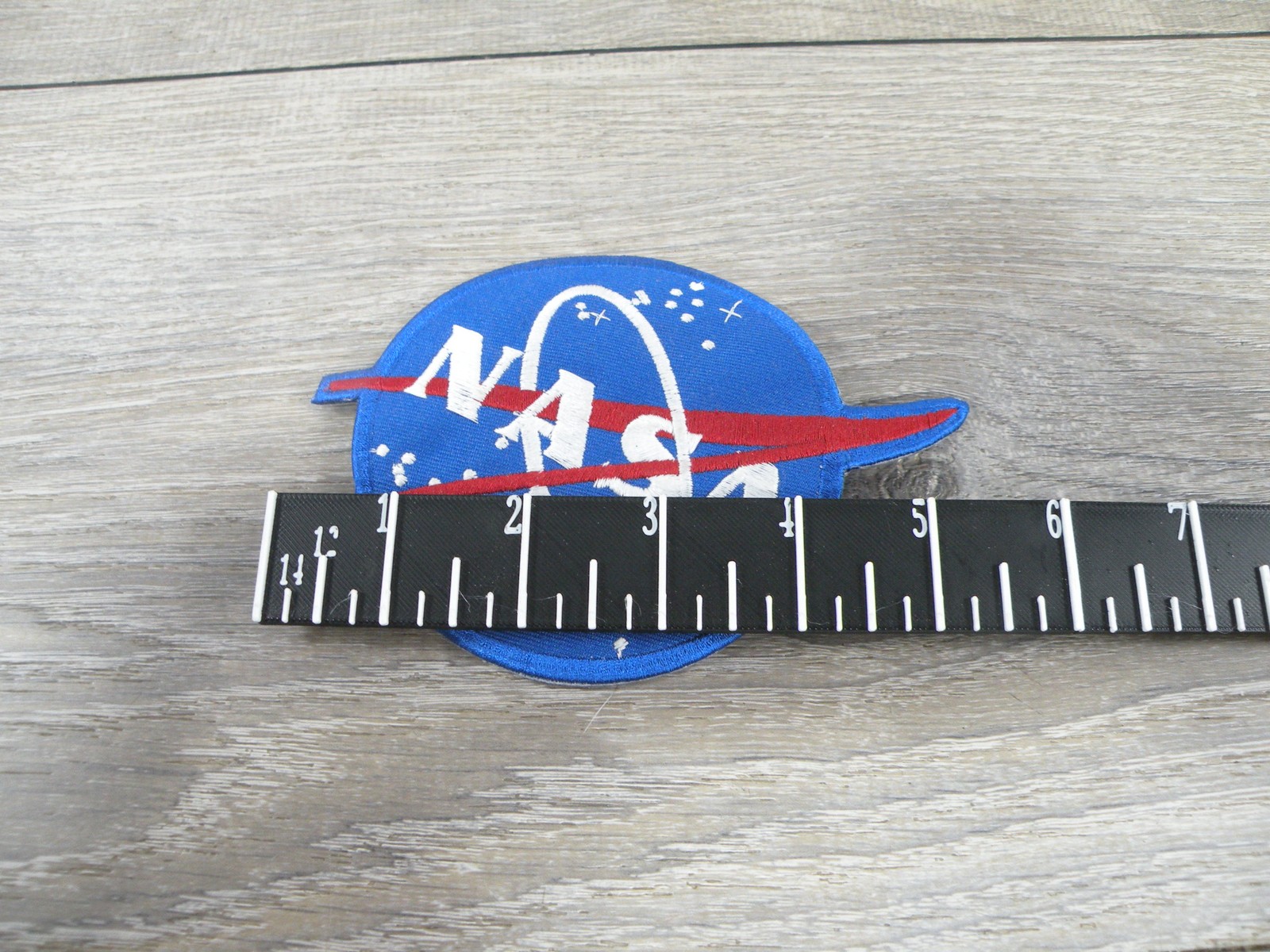 NASA Meatball Logo Embroidered Patch Space Program Astronauts & Space Travel