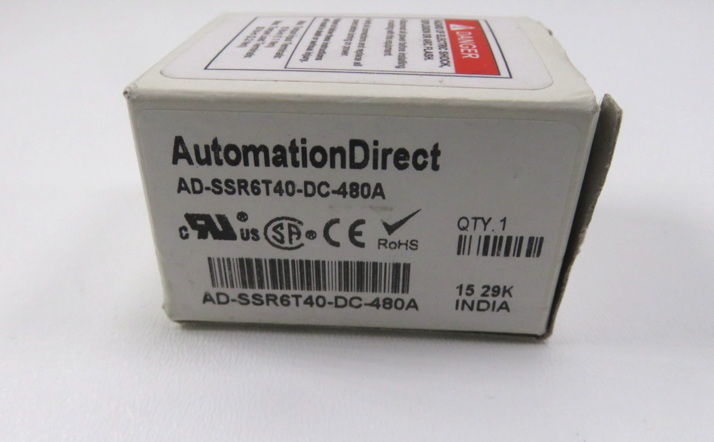 Automation Direct AD-SSR6T40-DC-480A Solid State Relay
