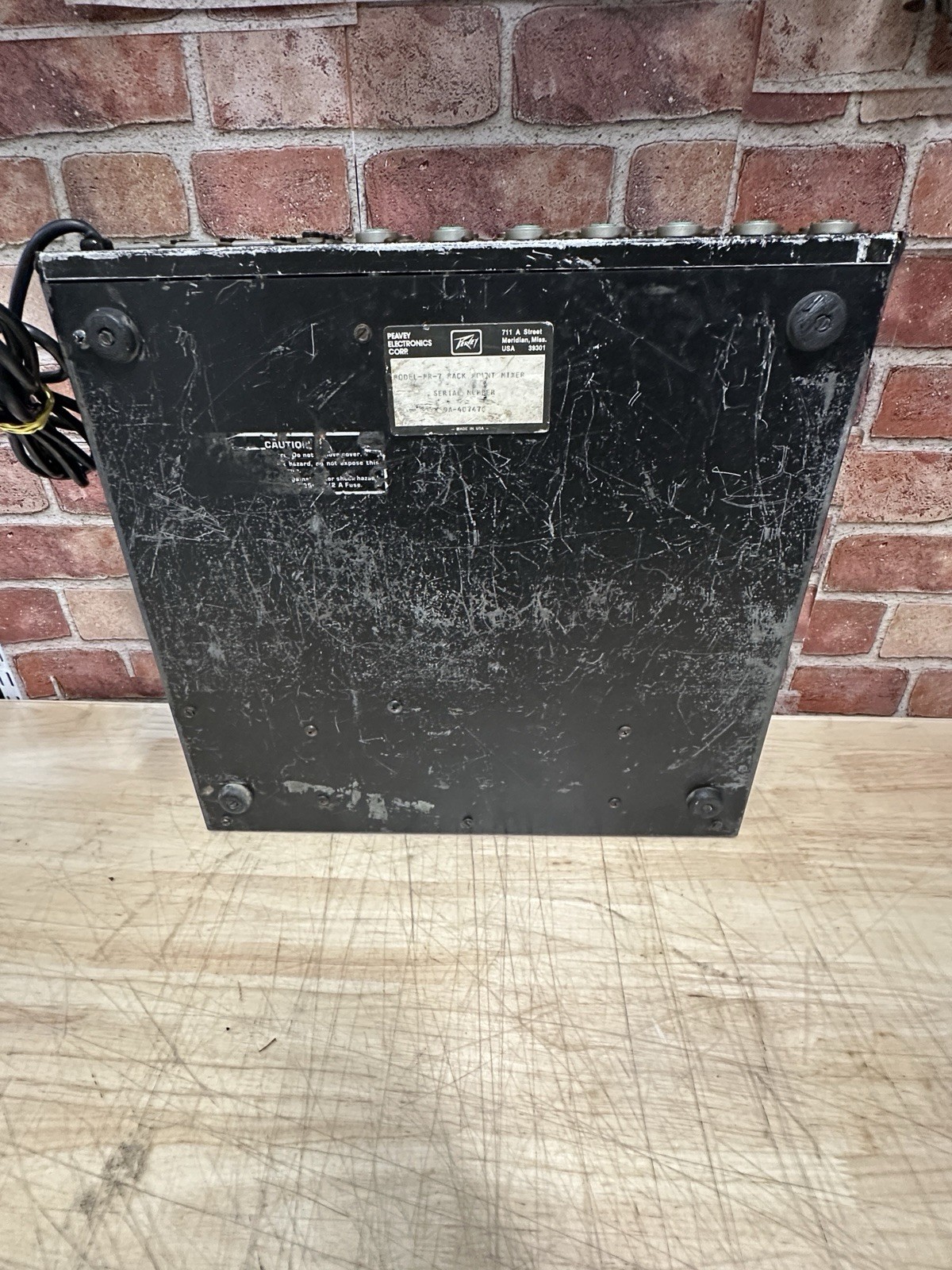 peavey mixer mr7 (read)