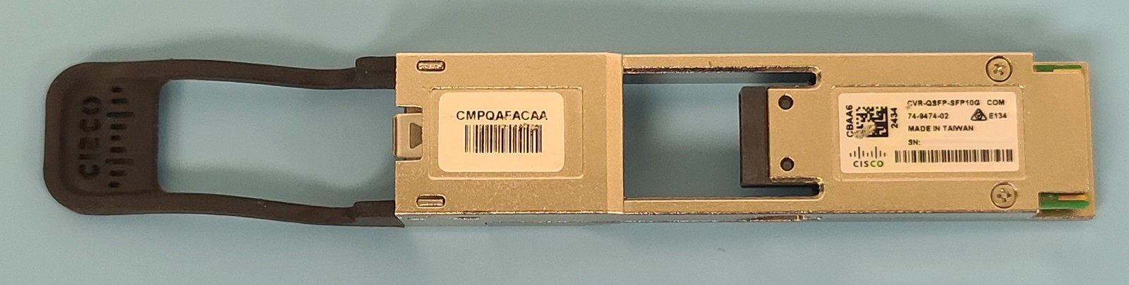 Lot of 8 Cisco 74-9474-02 CVR-QSFP-SFP10G QSFP+ 40Gbps to SFP+ 10Gbps Adapter