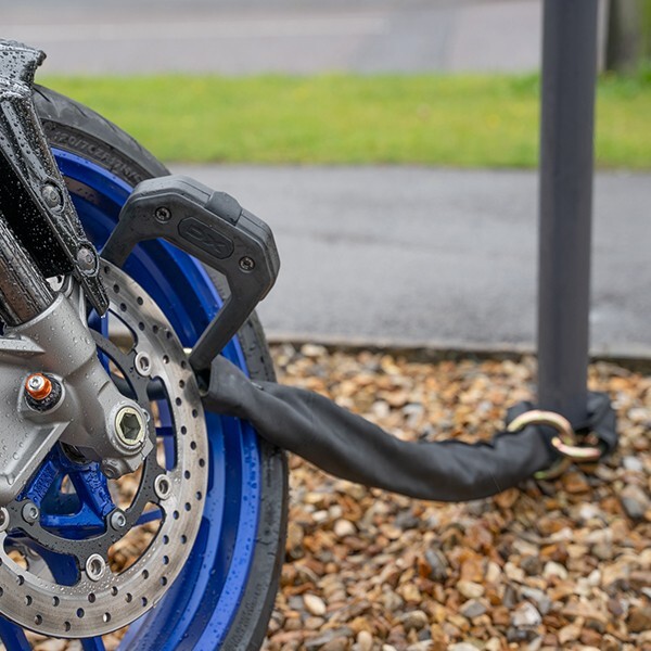 HIPLOK DXXL Maximum Security Loop Chain + D Lock Motorcycle/Bicycle