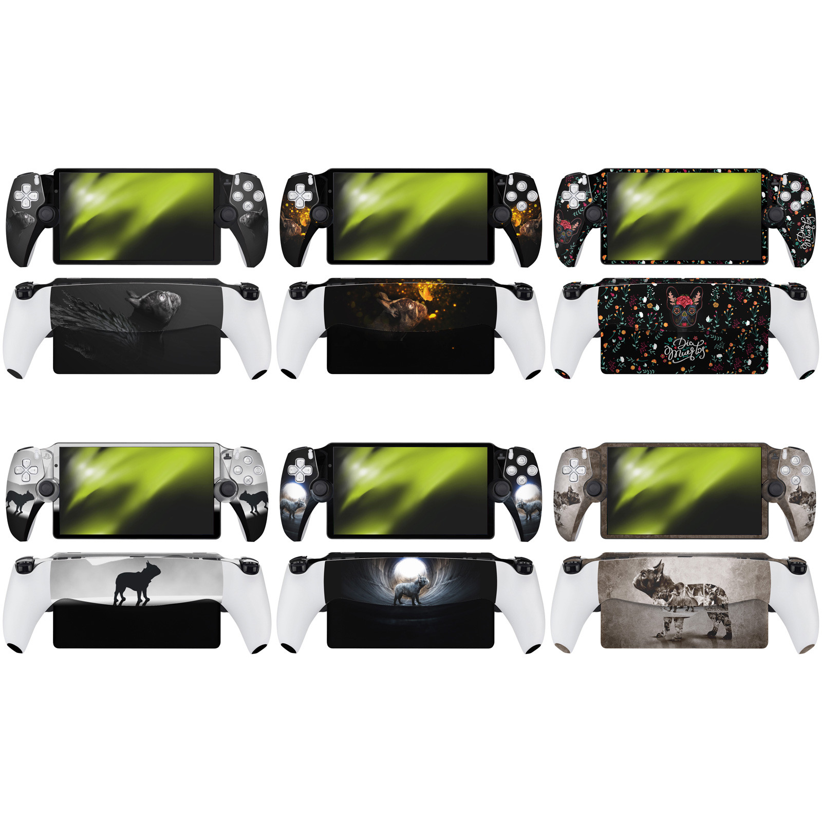 KLAUDIA SENATOR FRENCH BULLDOG VINYL SKIN FOR SONY PS5 PLAYSTATION PS PORTAL
