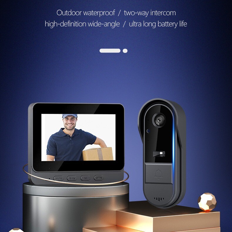 Smart Home Wireless Video Doorbell Smart Door Bell