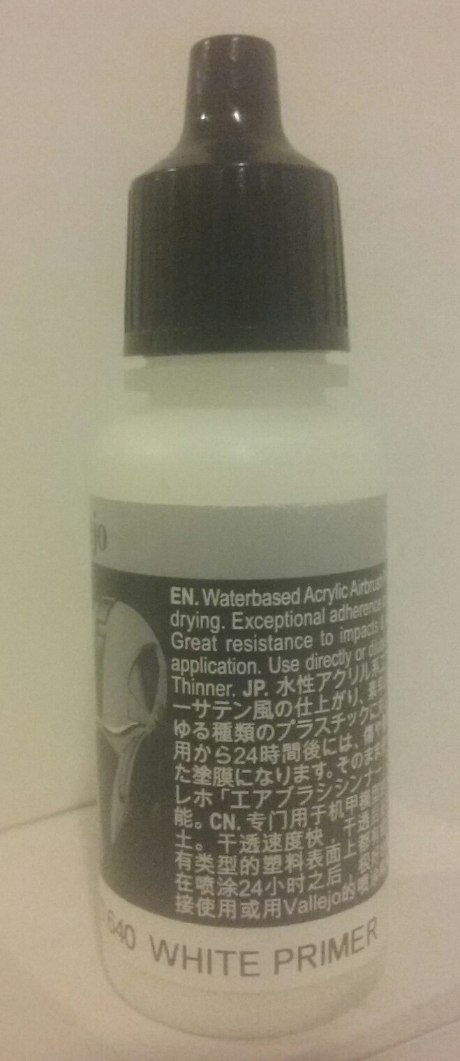 Vallejo MECHA COLOR acrylic paint 70.640, White Primer