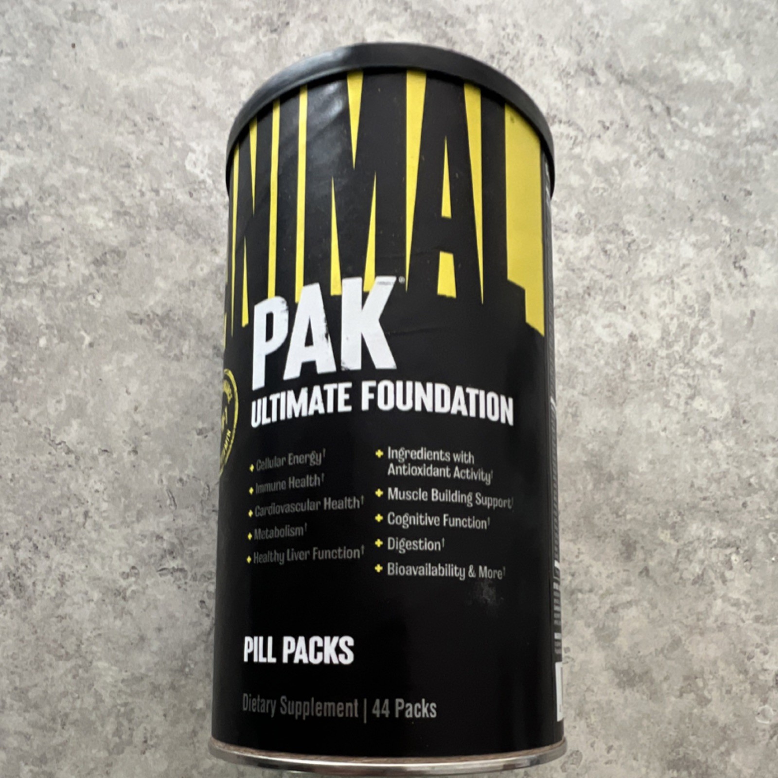 Animal Pak Pill Packs Vitamin A C D E Thiamin 44 Packs Exp 10/2027