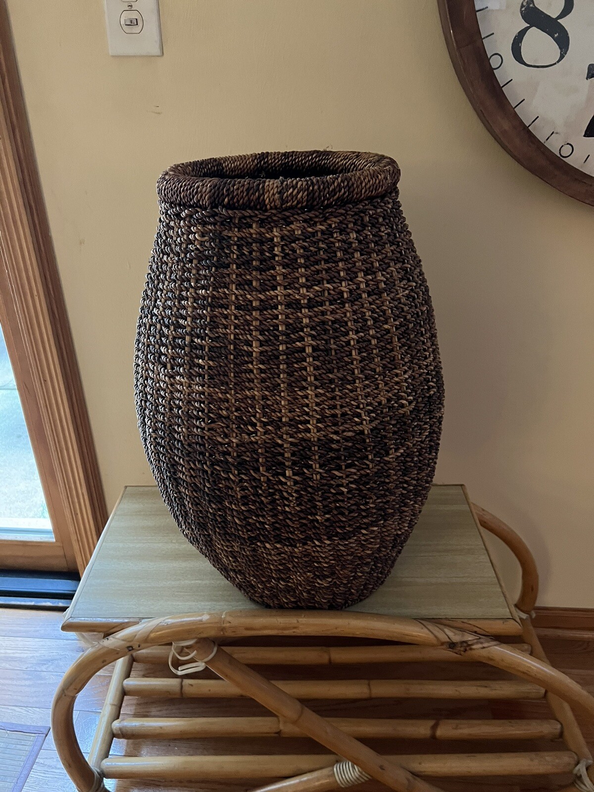 Crate And Barrel Large Floor Basket