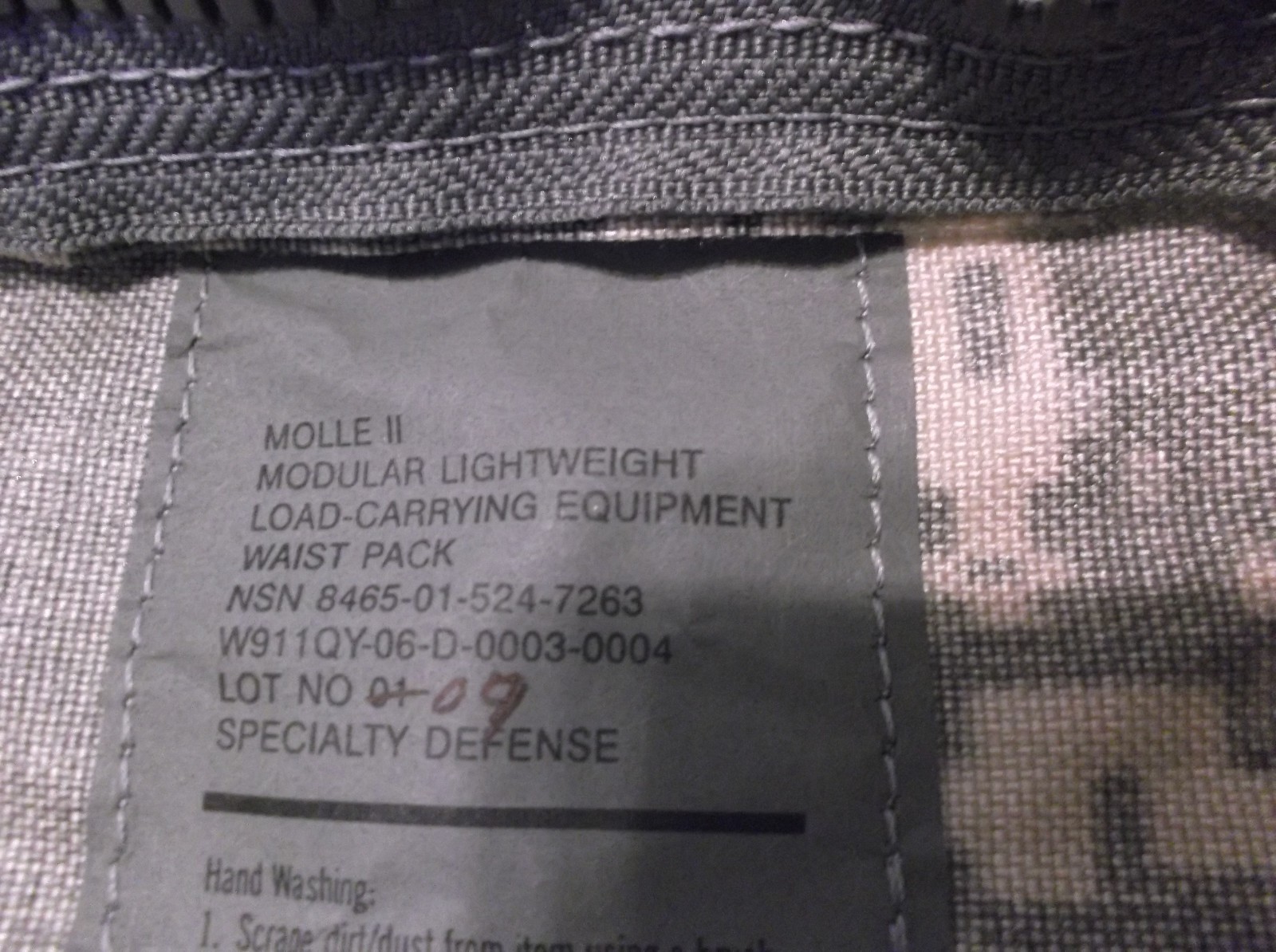USGI CIF ISSUED ACU MOLLE II Waist Pack Bag Airborne Military 8465-01-524-7263
