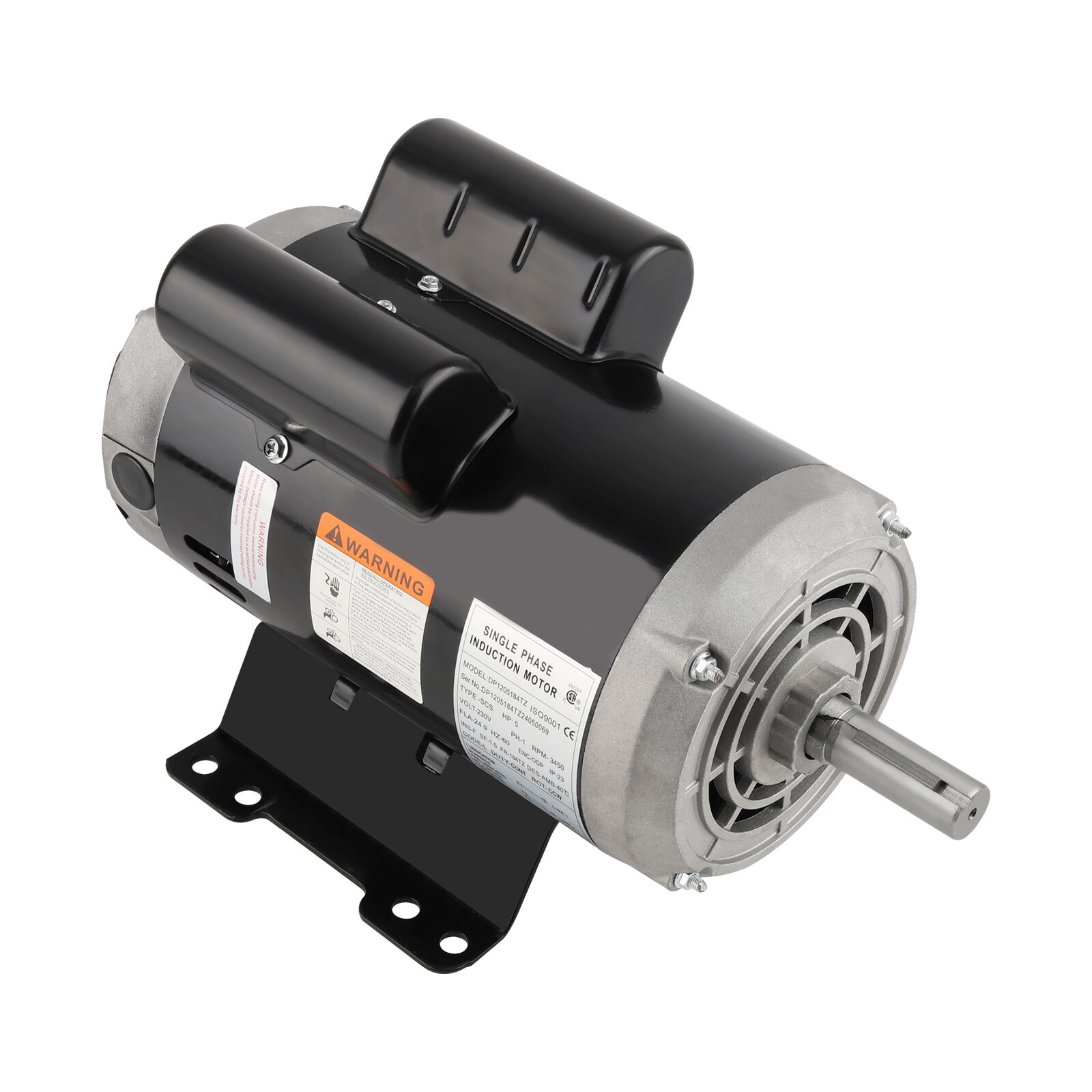 5HP Electric Motor Compressor 3450RPM 184TZ 7/8“ Shaft Keyed shaft 230V 54421193