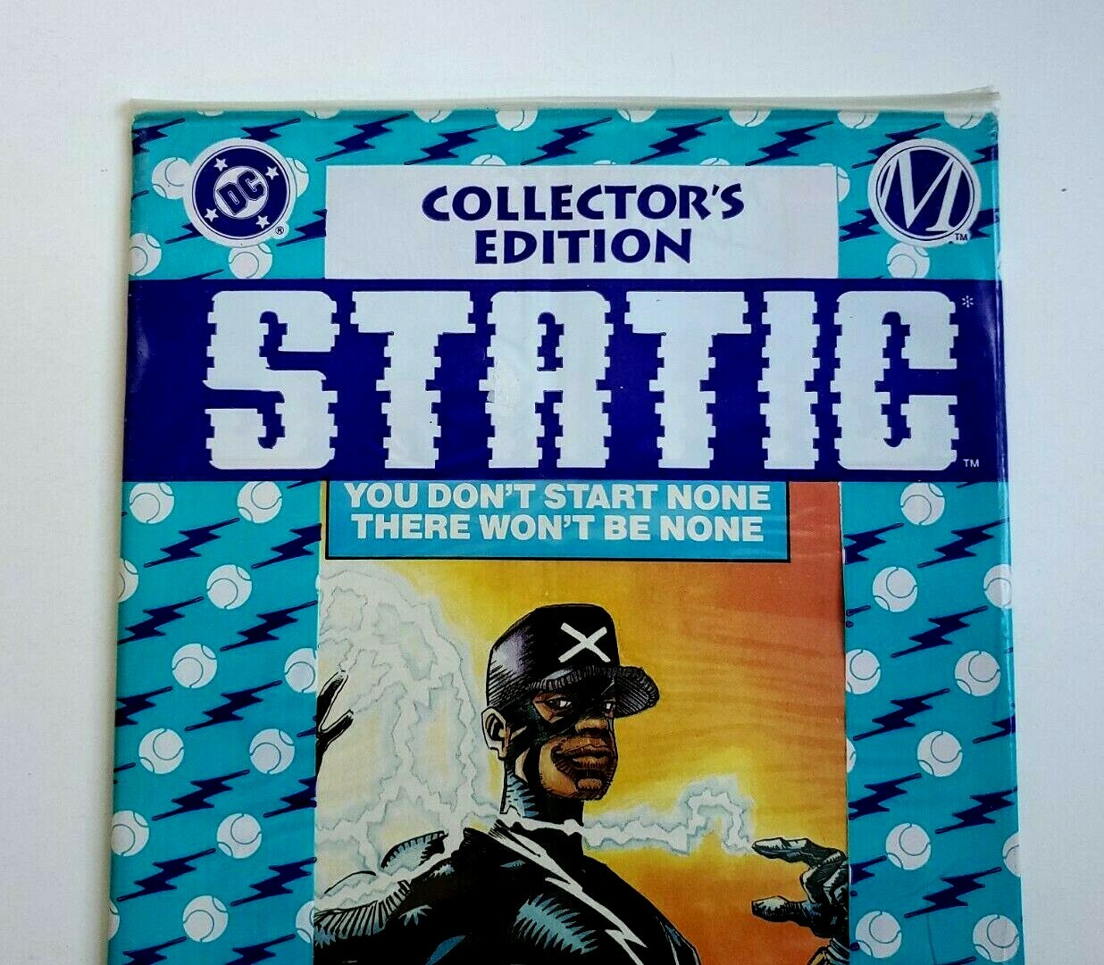 STATIC #1 ~ DC Milestone 1993 ~ 1st Appearance of Static ~ Sealed Polybagged
