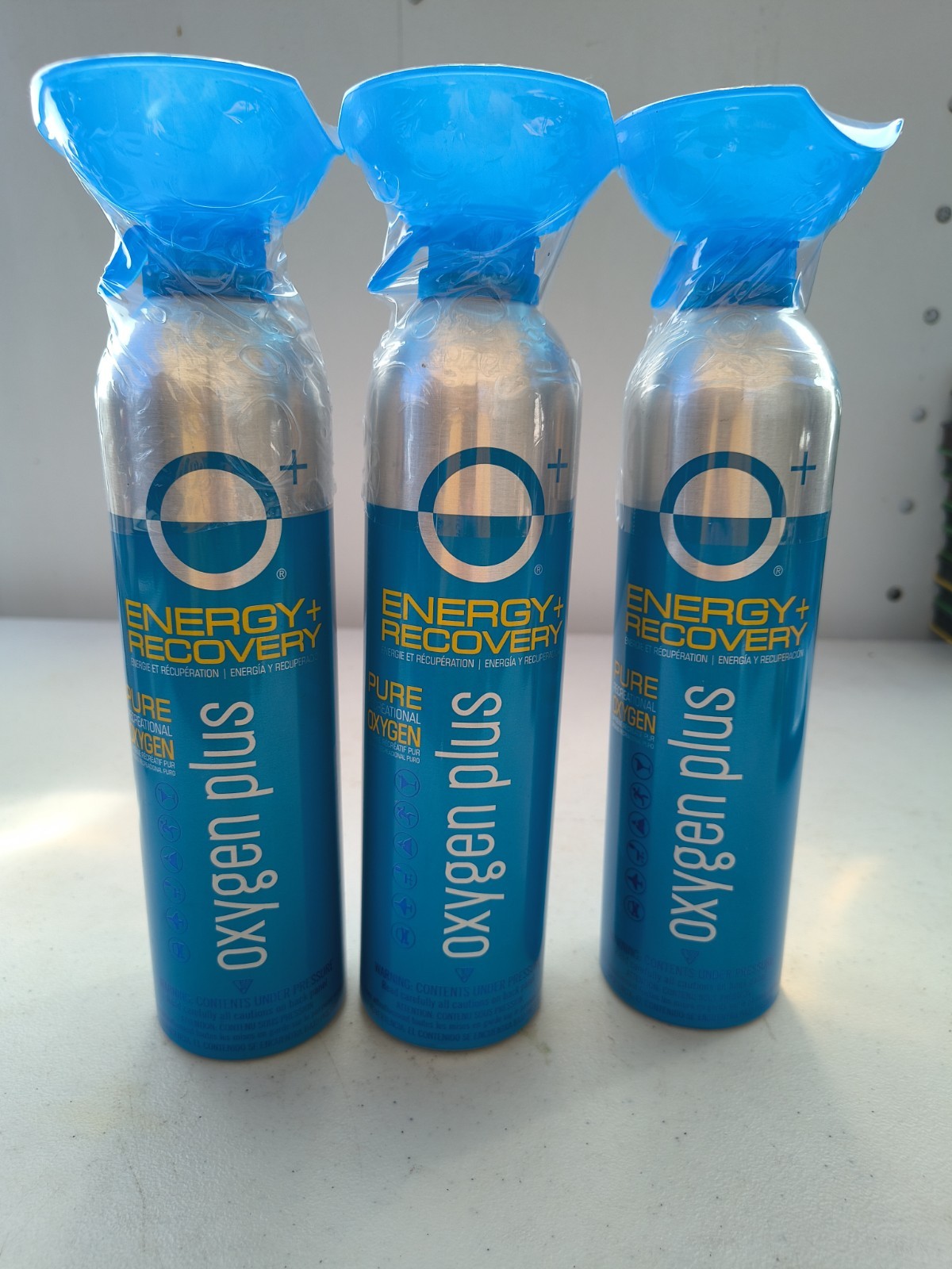 Oxygen Plus Recreational Oxygen 3 Pack Of 11 Liter Bottles