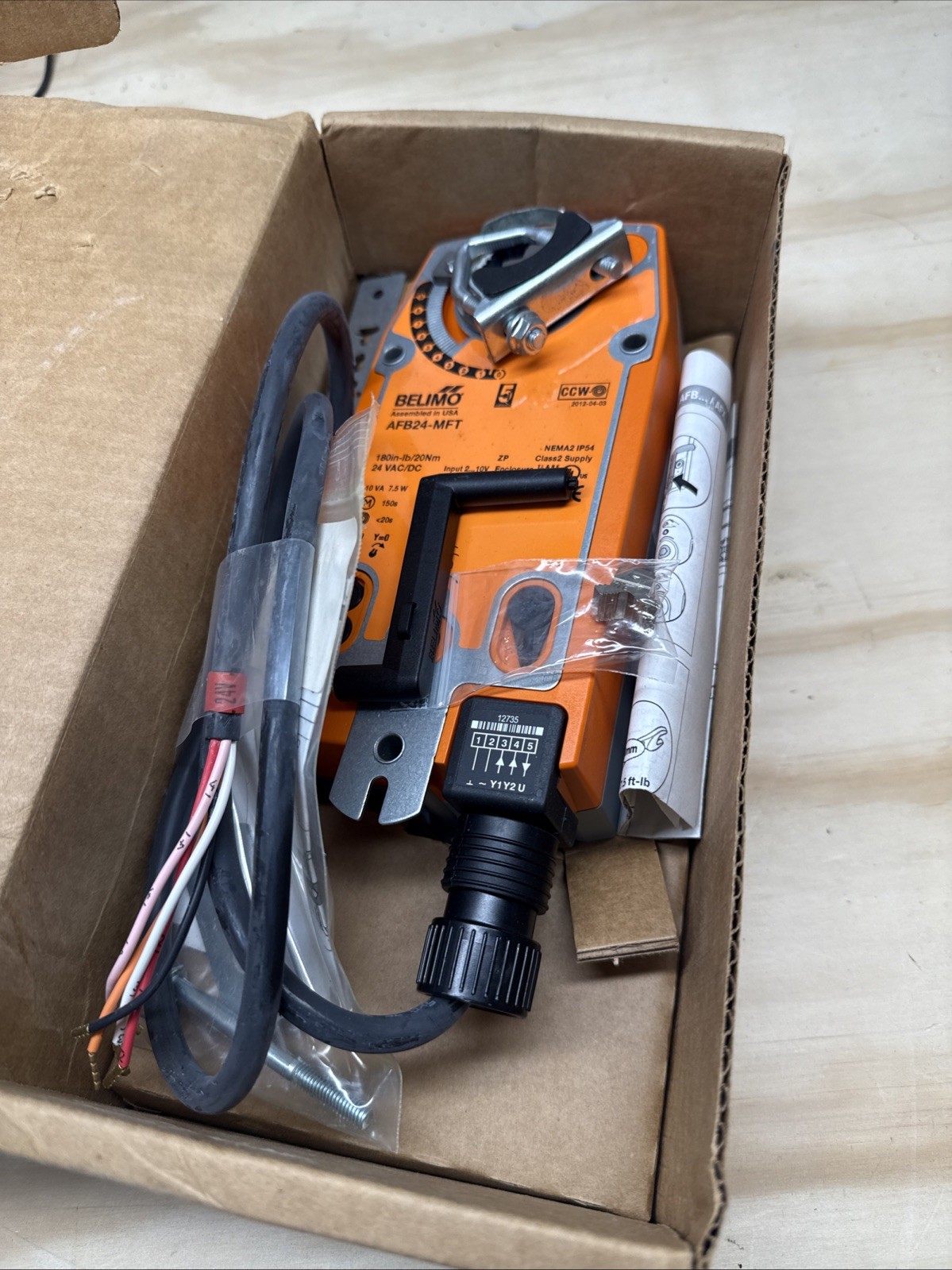 Belimo AFB24-MFT 24v Damper Actuator - NOS