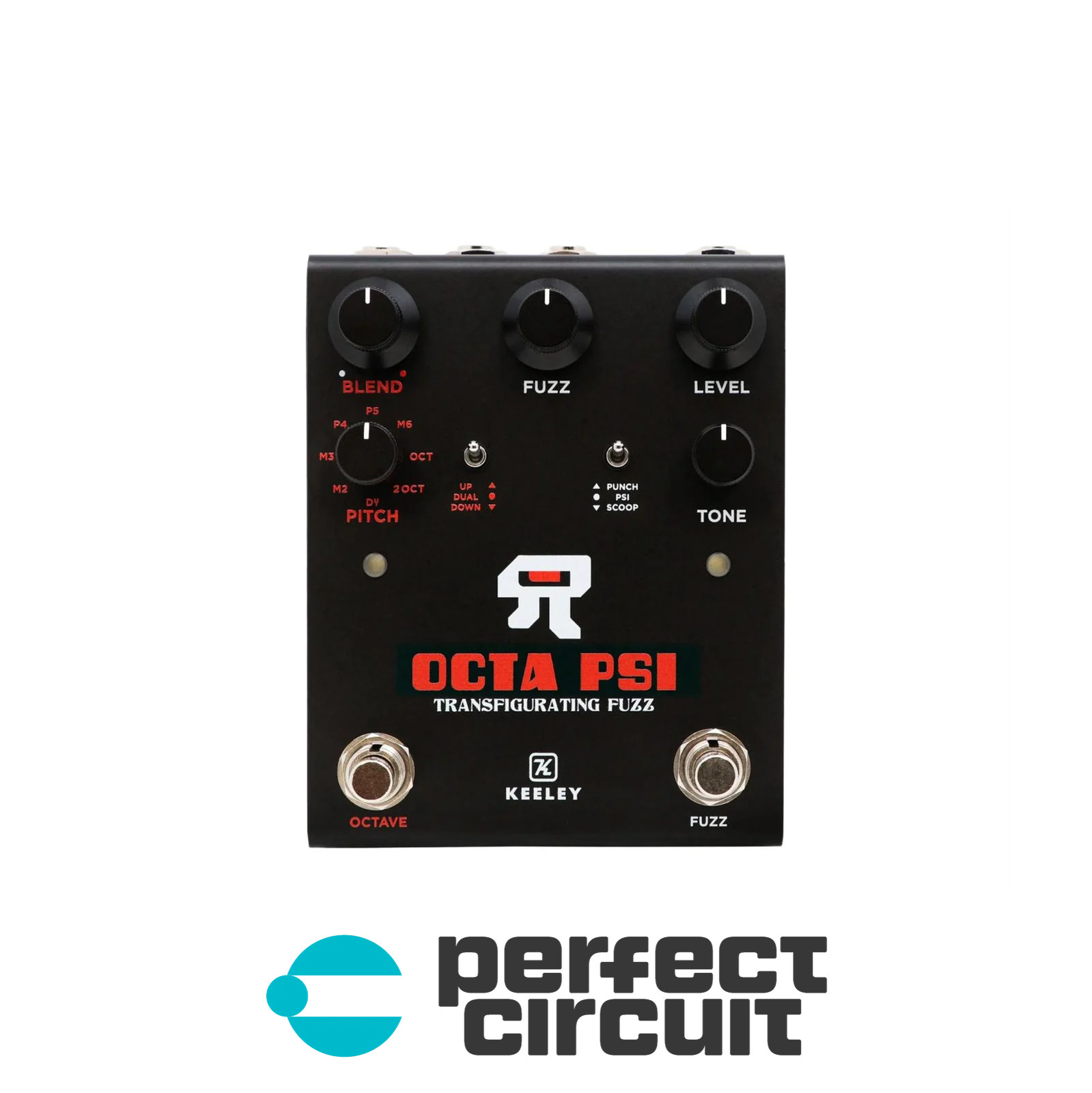 Keeley OCTA Psi Analog Fuzz + Pitch-Shifter Pedal EFFECTS NEW PERFECT CIRCUIT