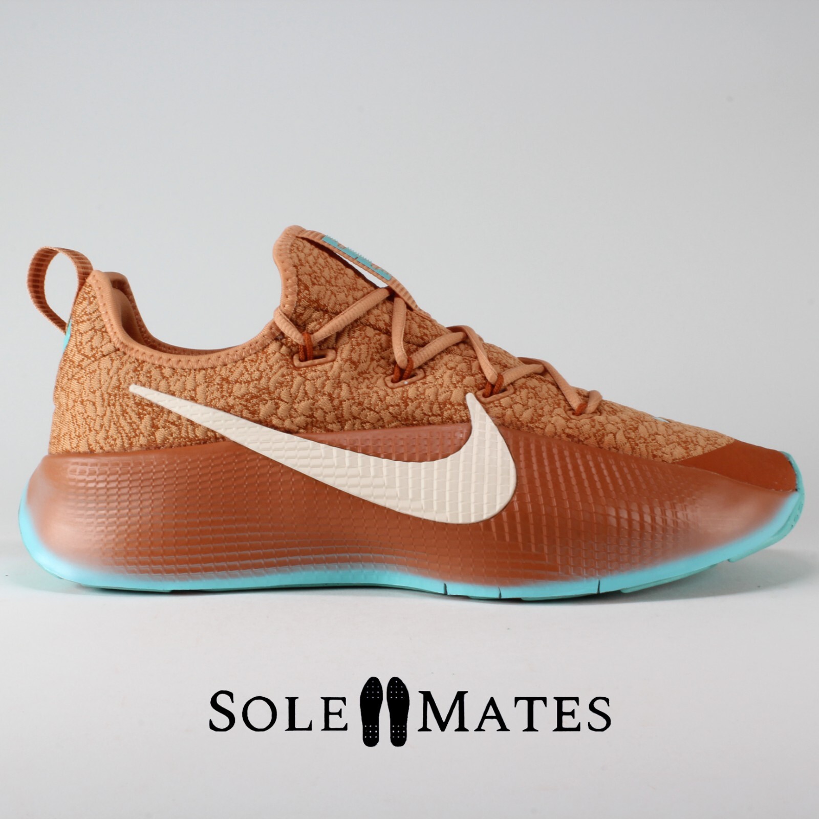 Nike Lebron TR 1 Amber Brown Guava Ice Green FJ6151-200 Men's Size 11.5 Shoes