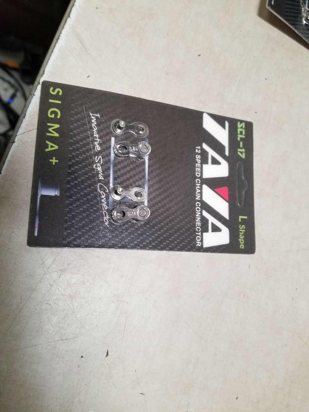 Taya Sigma Plus Bicycle Cycle Bike Chain Connector - Pair 12S 12 SPEED L shape