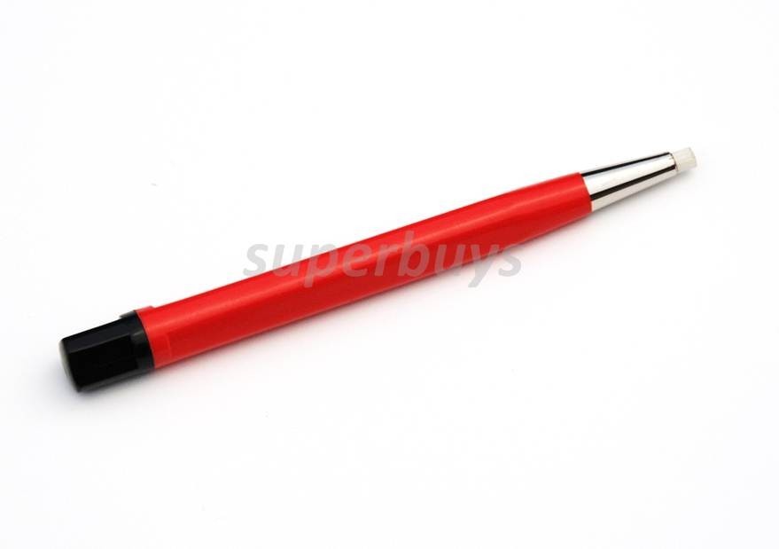 Fibreglass Fibre Glass Scratch Pen Brush Pencil Clean Remove Rust Dirt Fiber