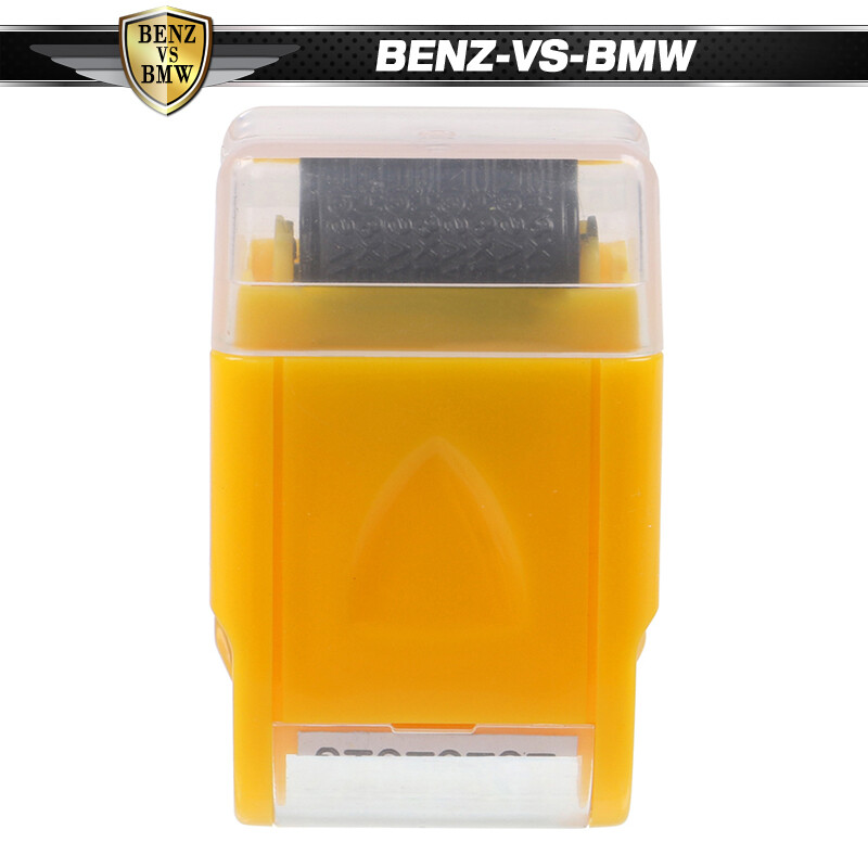Wide Rolling Identity Theft Guard Stamp - Secure Identity Theft