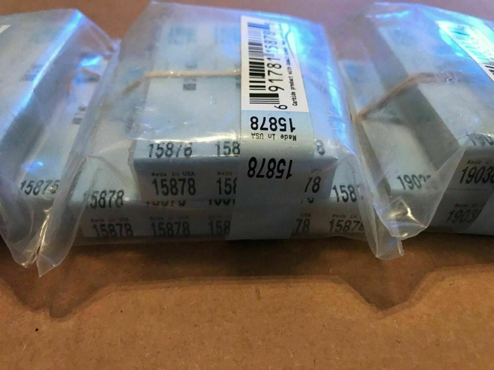 1x NEW SGS Solid Carbide Bur - Inverted Cone Shape - SN-2 - 1/4" Shank - 15875