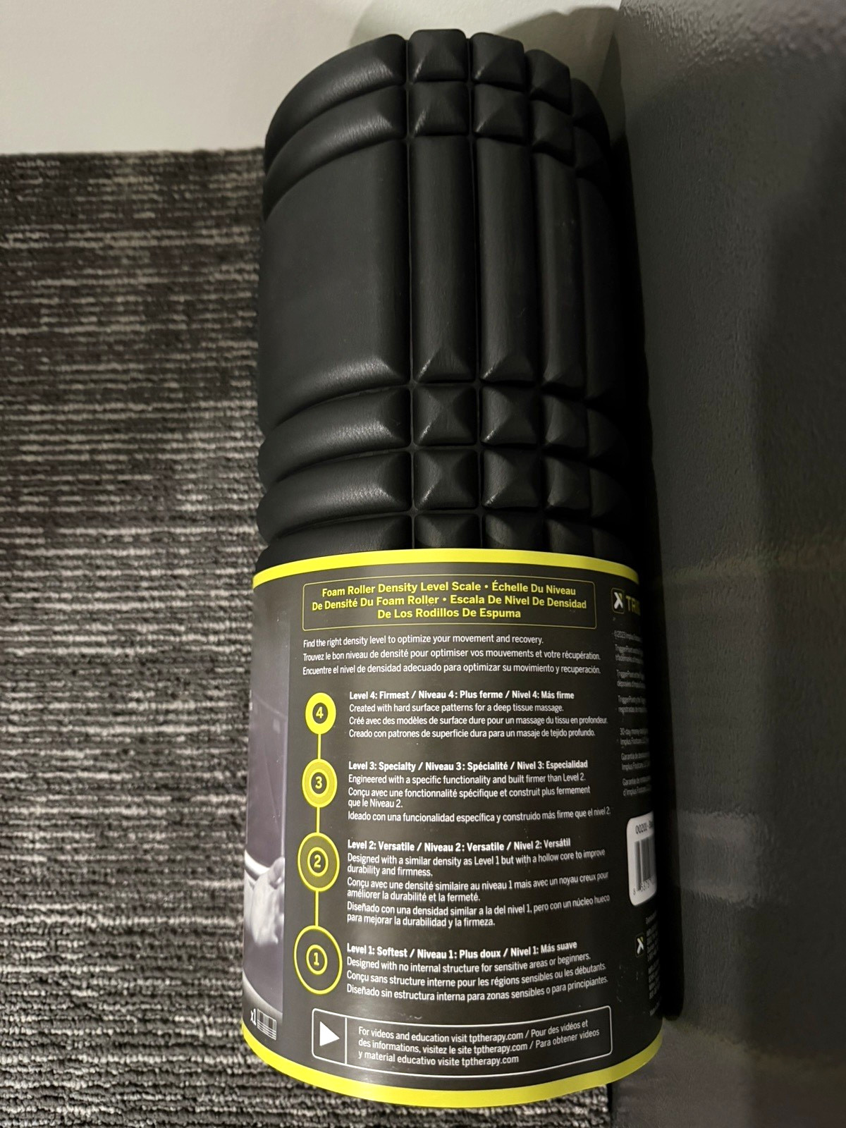 Trigger Point Performance TPT-GRDBW The Grid Black Foam Roller - Black