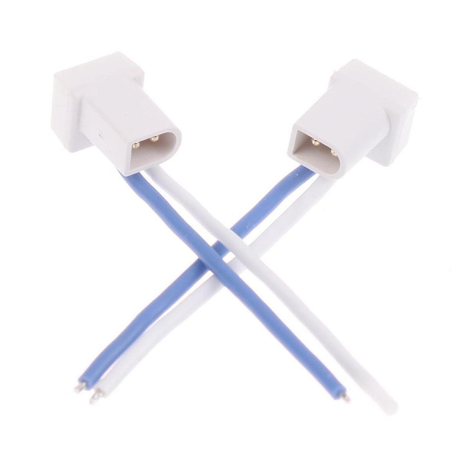 2Pcs BT2.0 U Shaped Power Cables Compact Male Cable Pigtail Connector for 1S