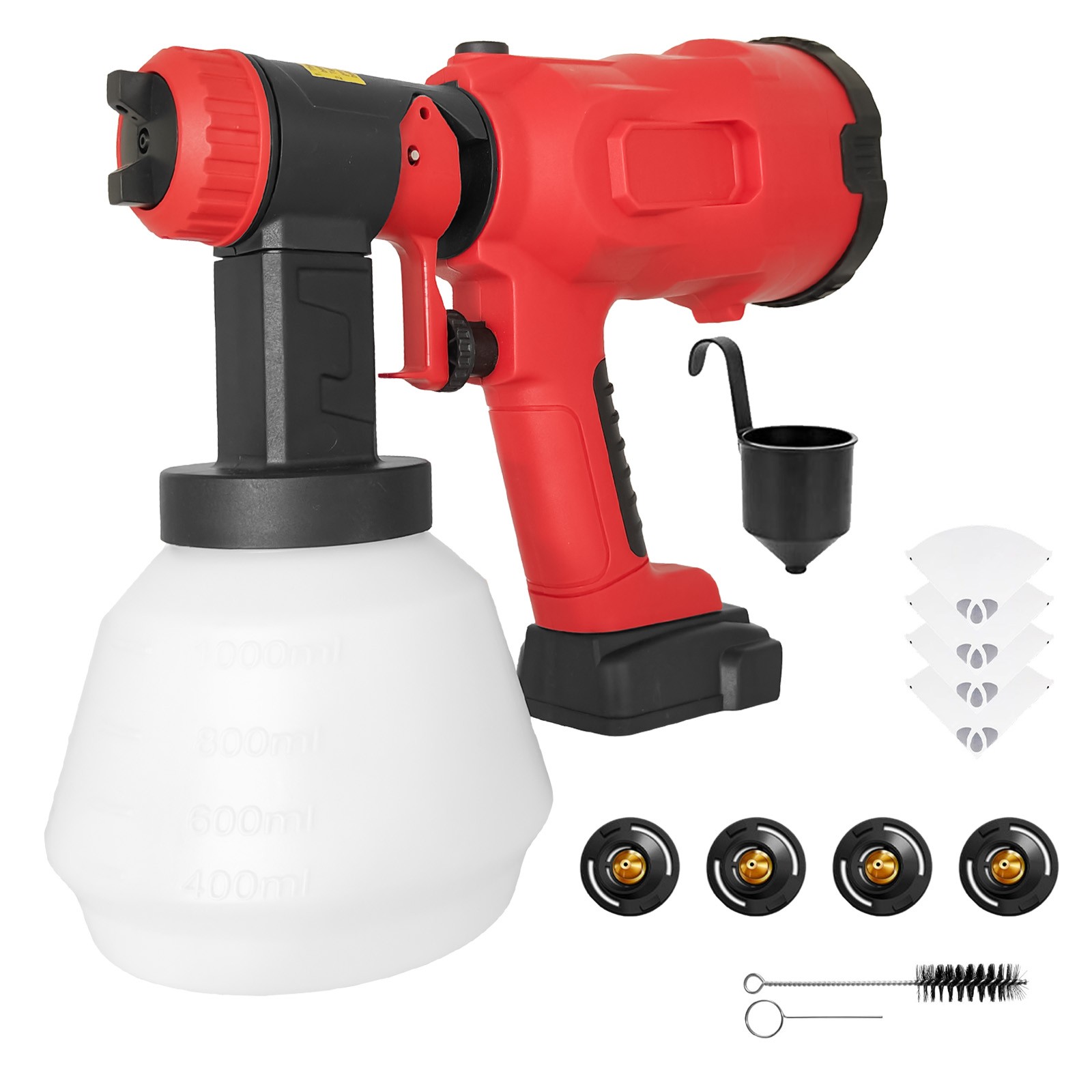 Paint Sprayer for Milwaukee M18 18V Battery, HVLP Spray Paint Gun ONLY TOOL Set