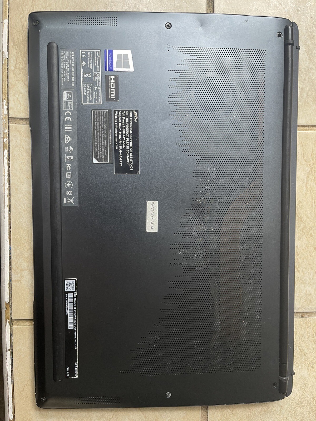 MSI Modern 14 B10MW