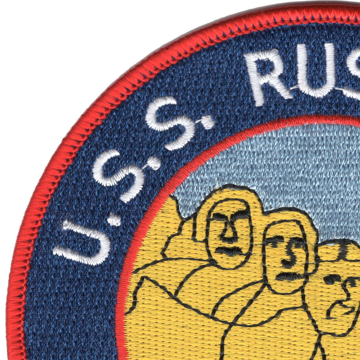 USS Rushmore LSD-14 Patch