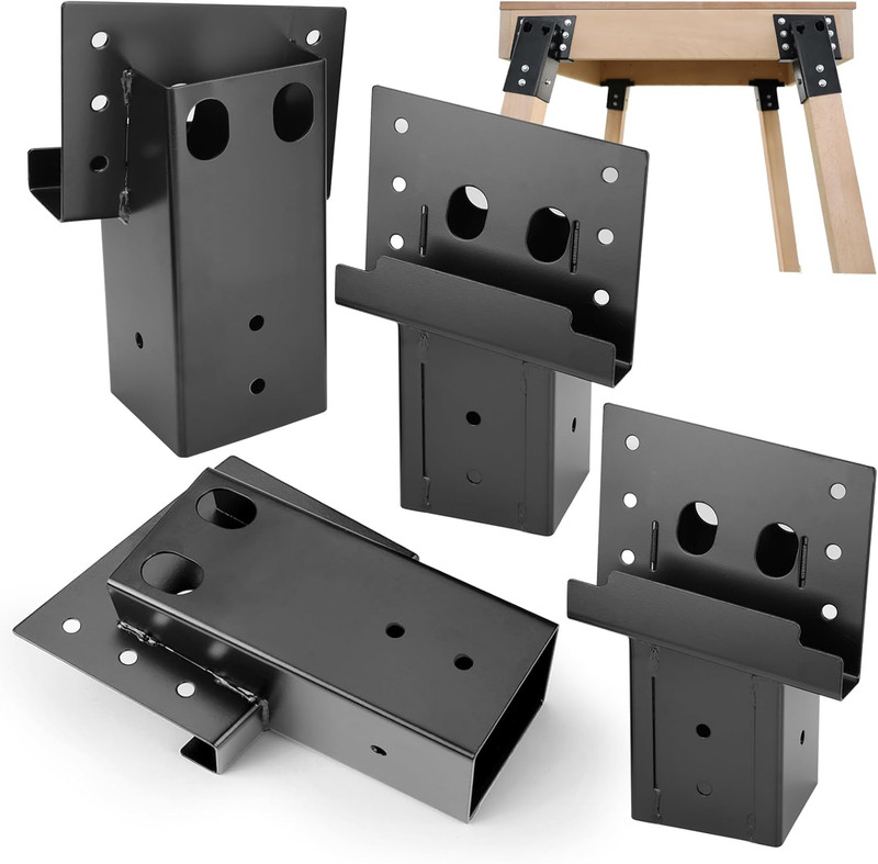 Elevator Bracket, Deer Stand Brackets 4X4, Deer Blind Bracket with Powder Coatin