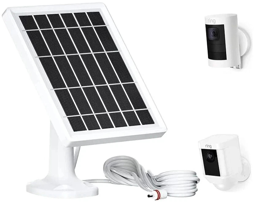 Ring Camera Solar Panel, Power for Ring Stick Up Cam Battery, Ring Spotlight...