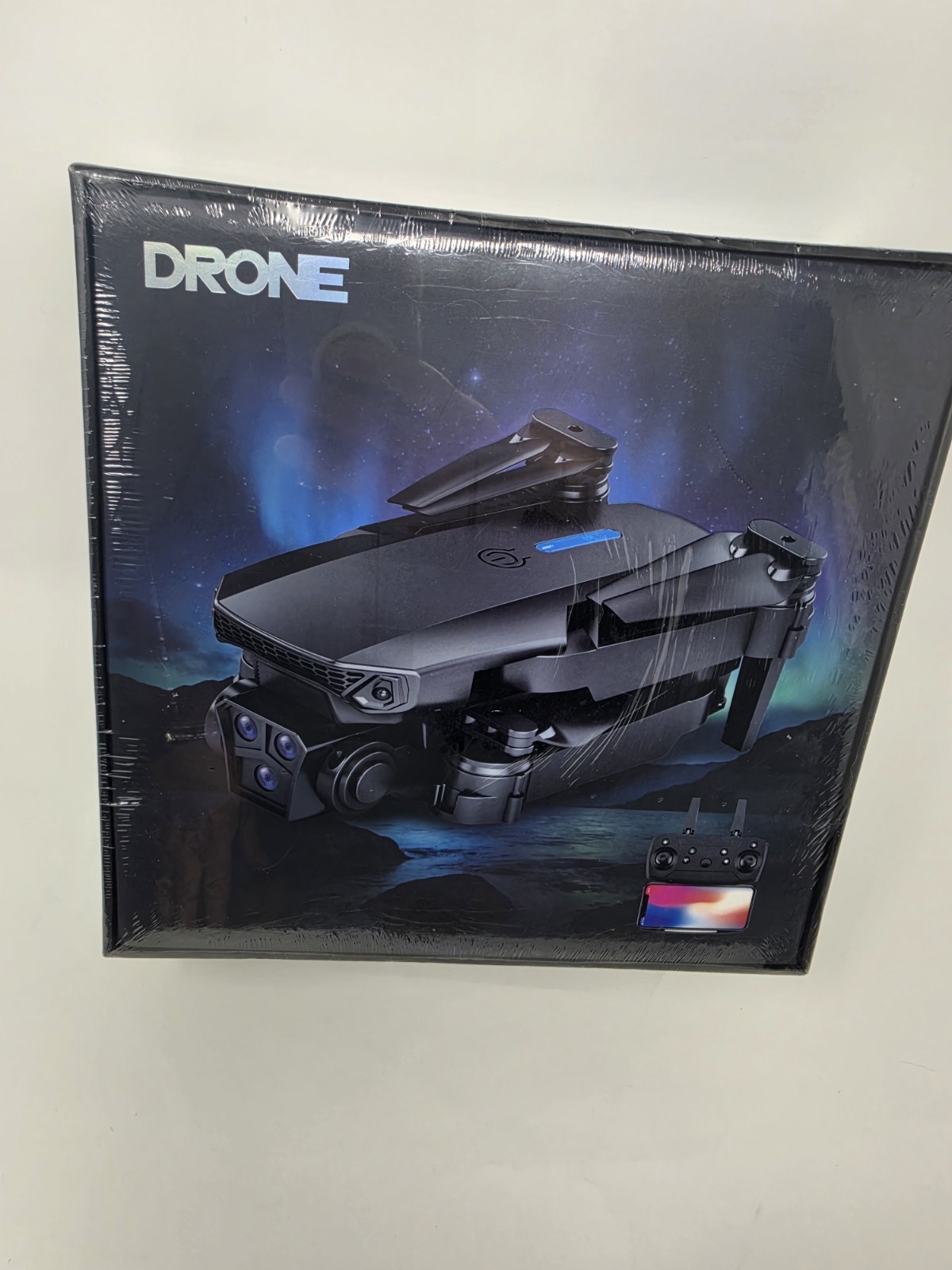 S80 Smart Folding Drone HD Camera Headless Optical Flow Dual Lens 360 Roll