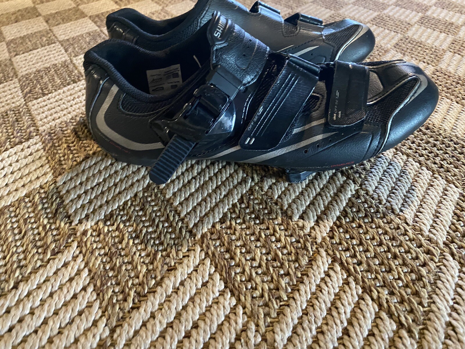 Shimano Black  EU41 Road Bike Cycling Shoes
