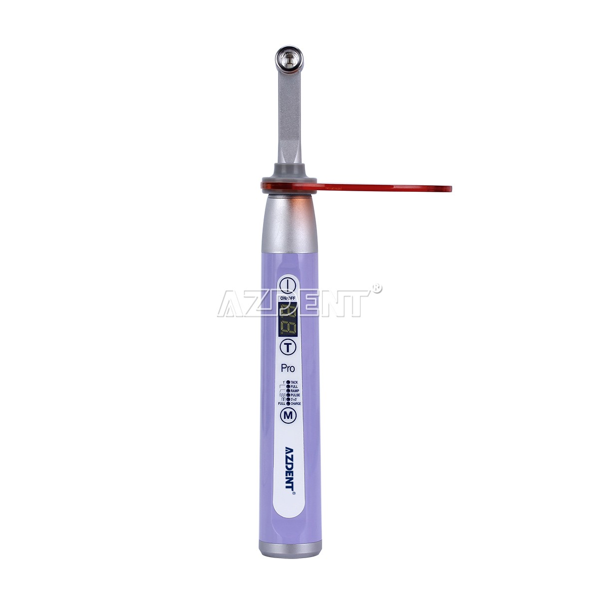 Lámpara de luz de curado LED dental 1 segundo curado de resina 1600 mw/cm²