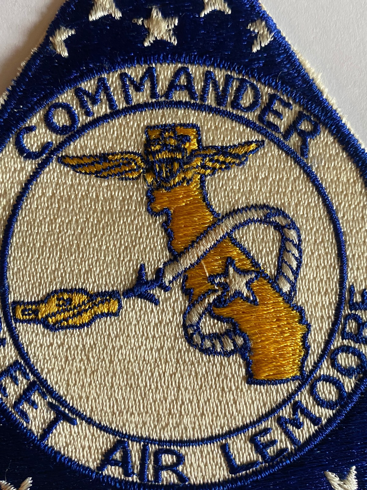 Navy Patches Air Station NAS Lenore US Navy Fighter Attack Base Commander Patch