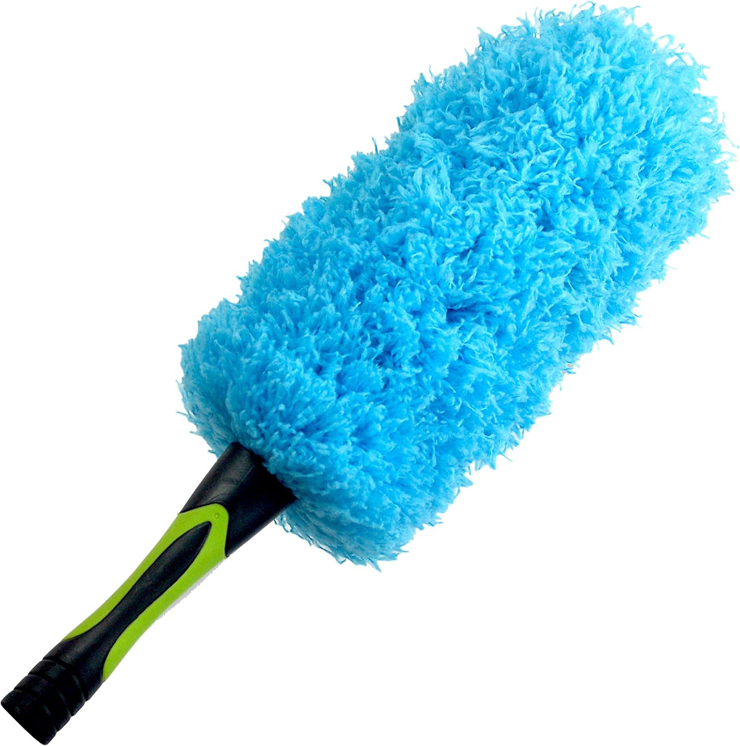 Flexible Microfiber Feather Duster | 17-Inch Brush Head with Hand-Grip | Lightwe
