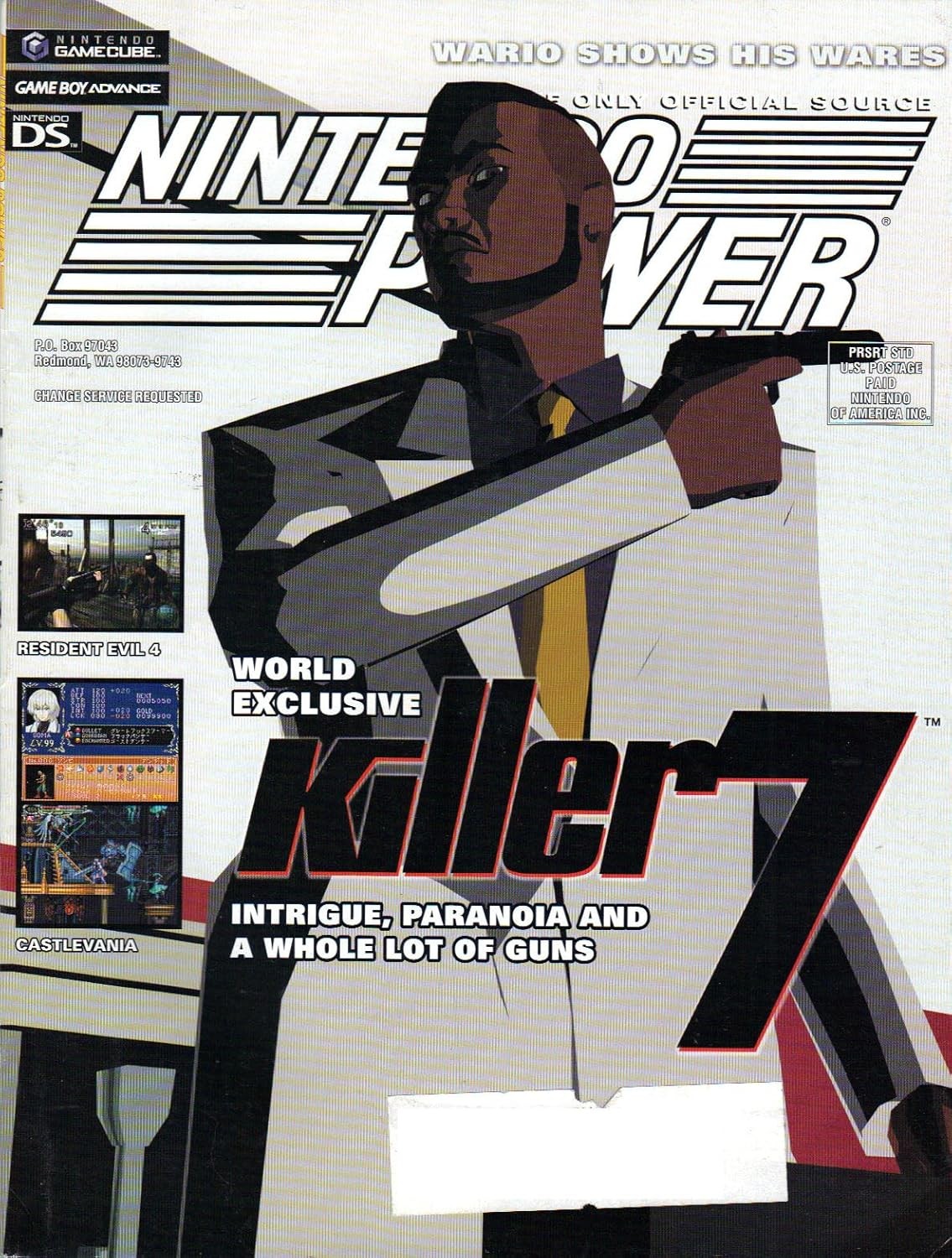 [Volume 190] Killer 7 (Nintendo Power)