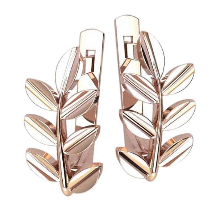 2 pairs Earring Wax patterns for lost wax casting Gold Jewelry/waxes_41129