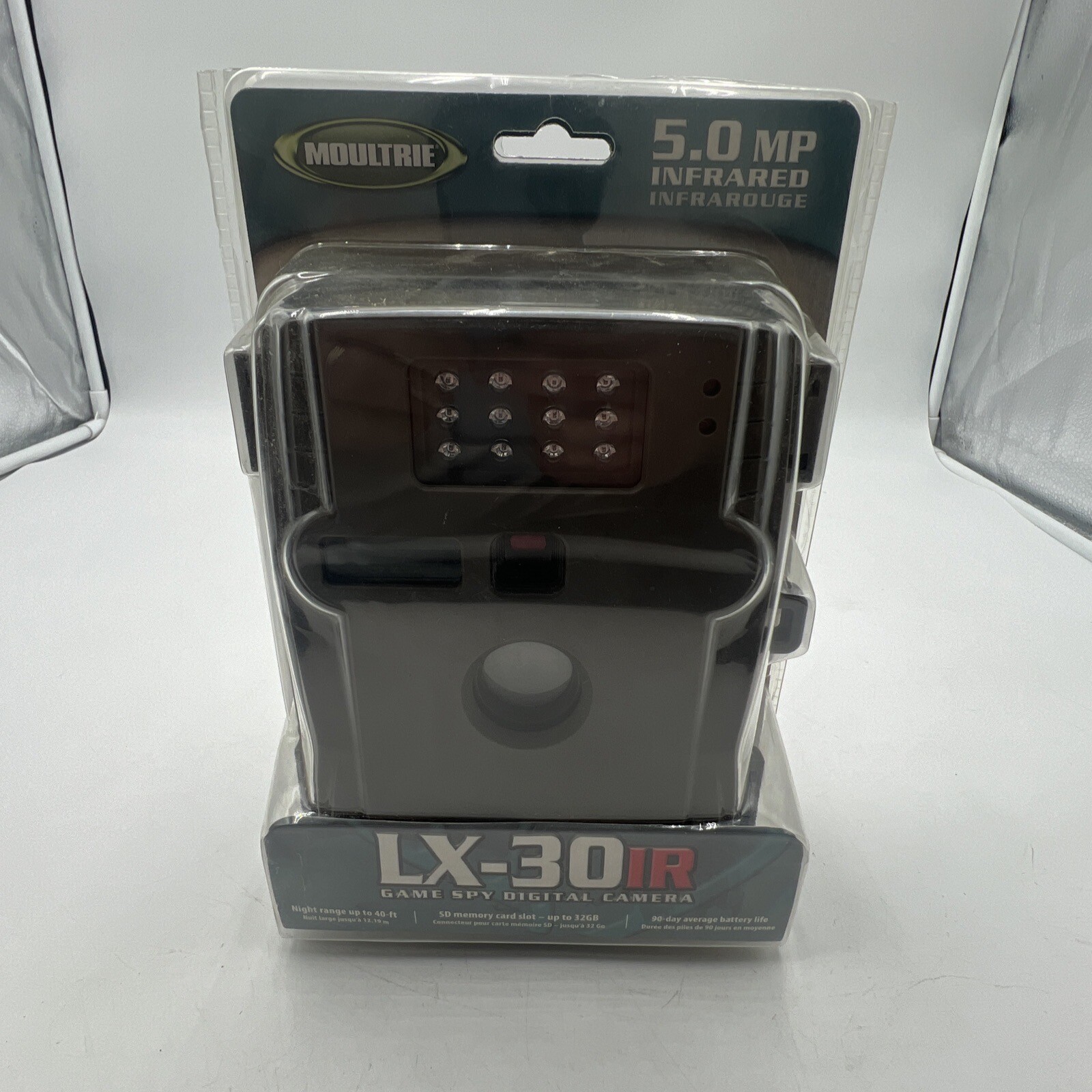 MOULTRIE LX-30IR INFRARED SPY GAME DIGITAL CAMERA 5.0MP - NEW OPEN BOX