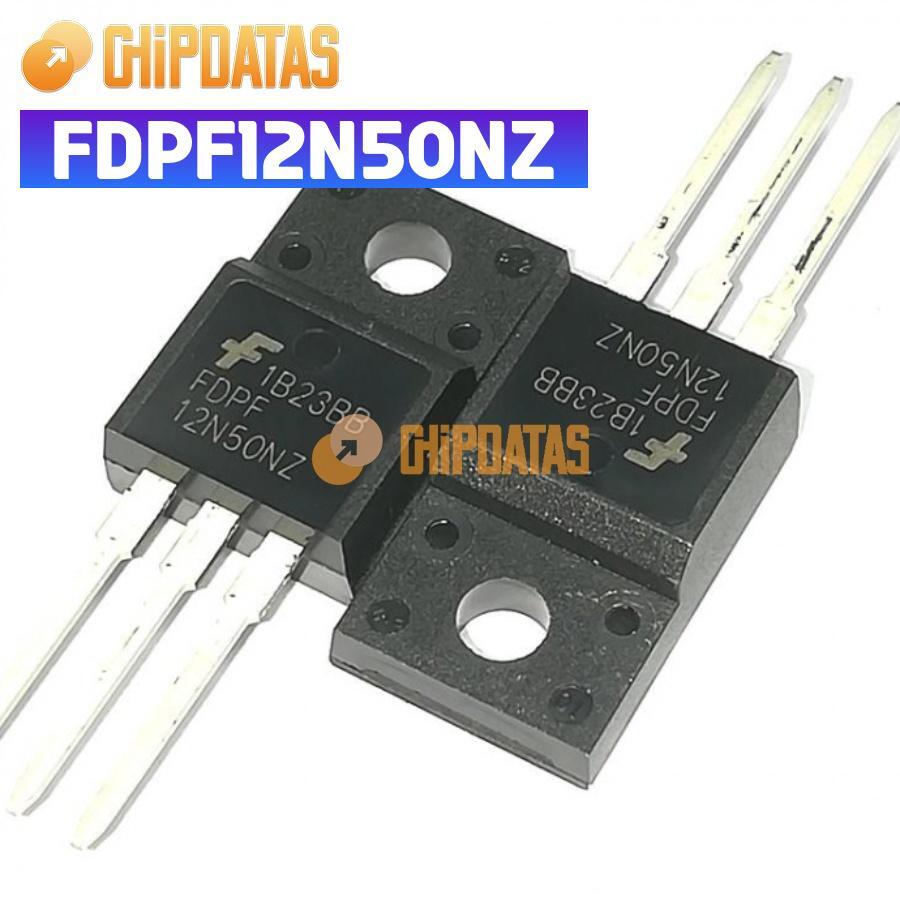 10PCS FDPF12N50NZ TO-220F IC #R10