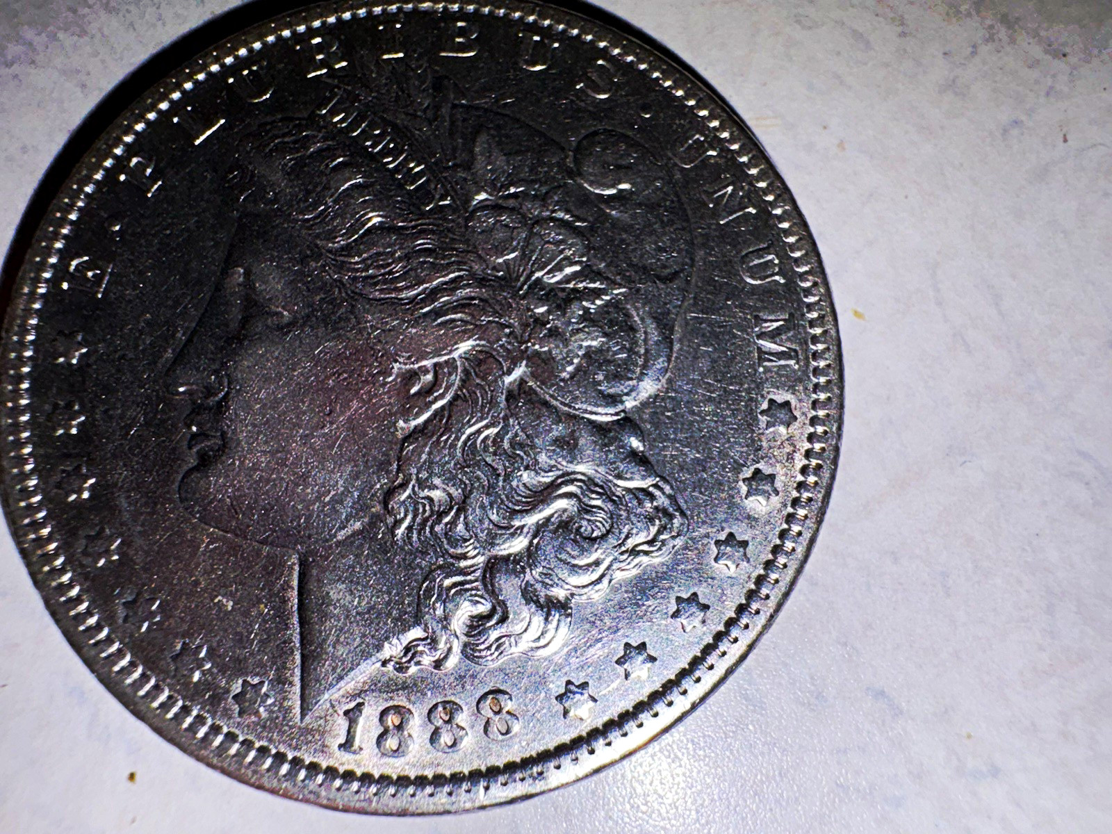 1888 $1 Morgan Silver Dollar 90% Silver Philadelphia Mint Business Strike