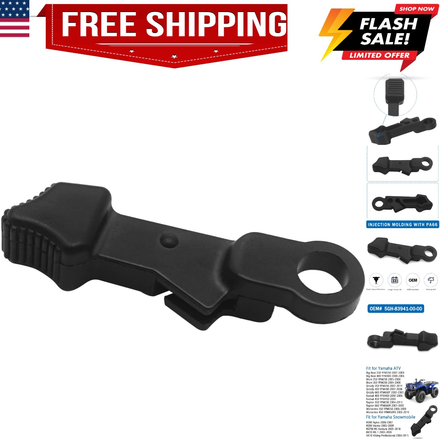 Choke Lever Switch for Yamaha Raptor Grizzly Kodiak Big Bear Bruin Wolverine ...