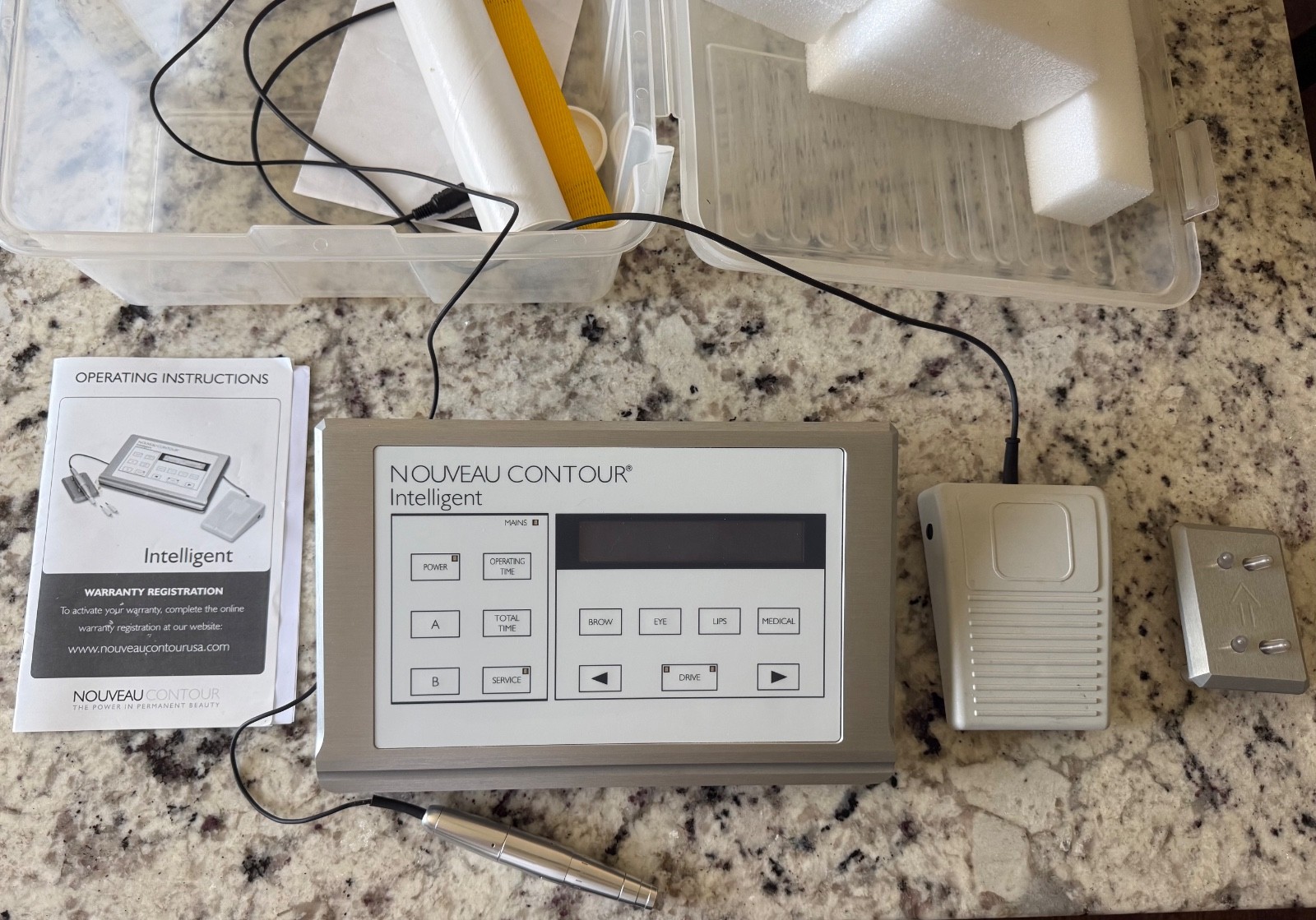 Nouveau Contour Intelligent Permanent Cosmetic Tattoo Device - No Power Supply