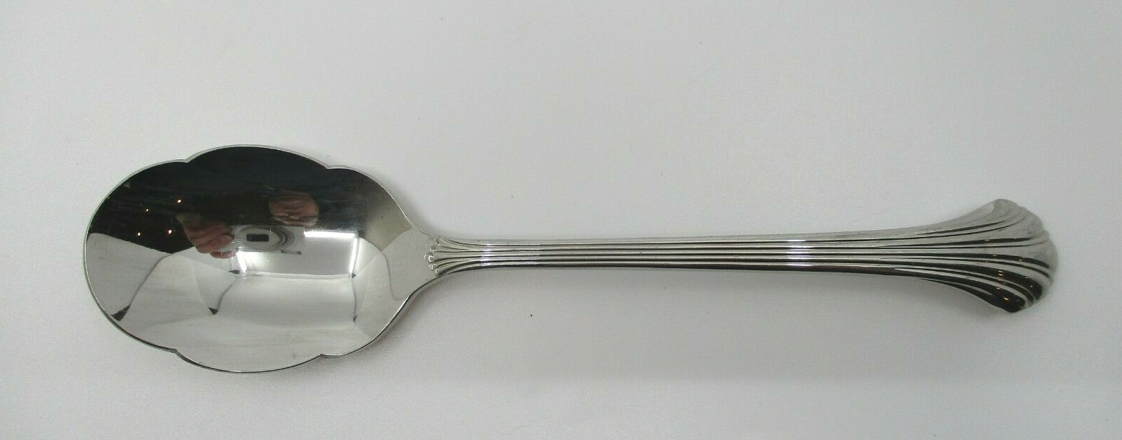 GORHAM STAINLESS QUINETTE SUGAR SPOON  -  6 1/8" - 06N