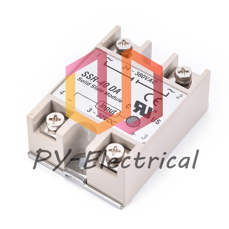 24-380V 40A 3-32V DC SSR-40 DA SOLID STATE RELAY RELAIS HALBLEITERRELAIS MODUL
