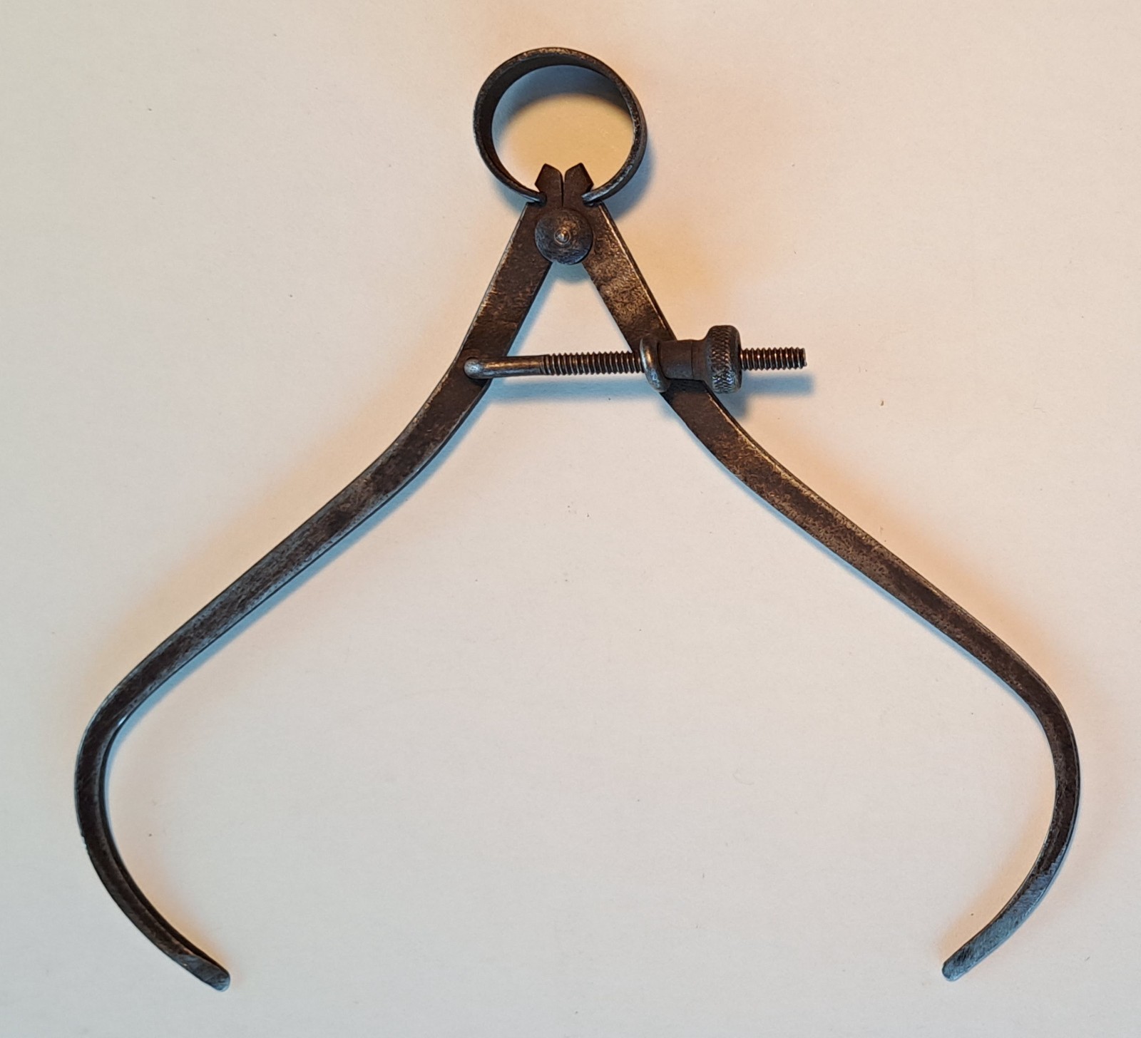 Antique Vintage Unbranded Outside Spring Flat Leg Caliper