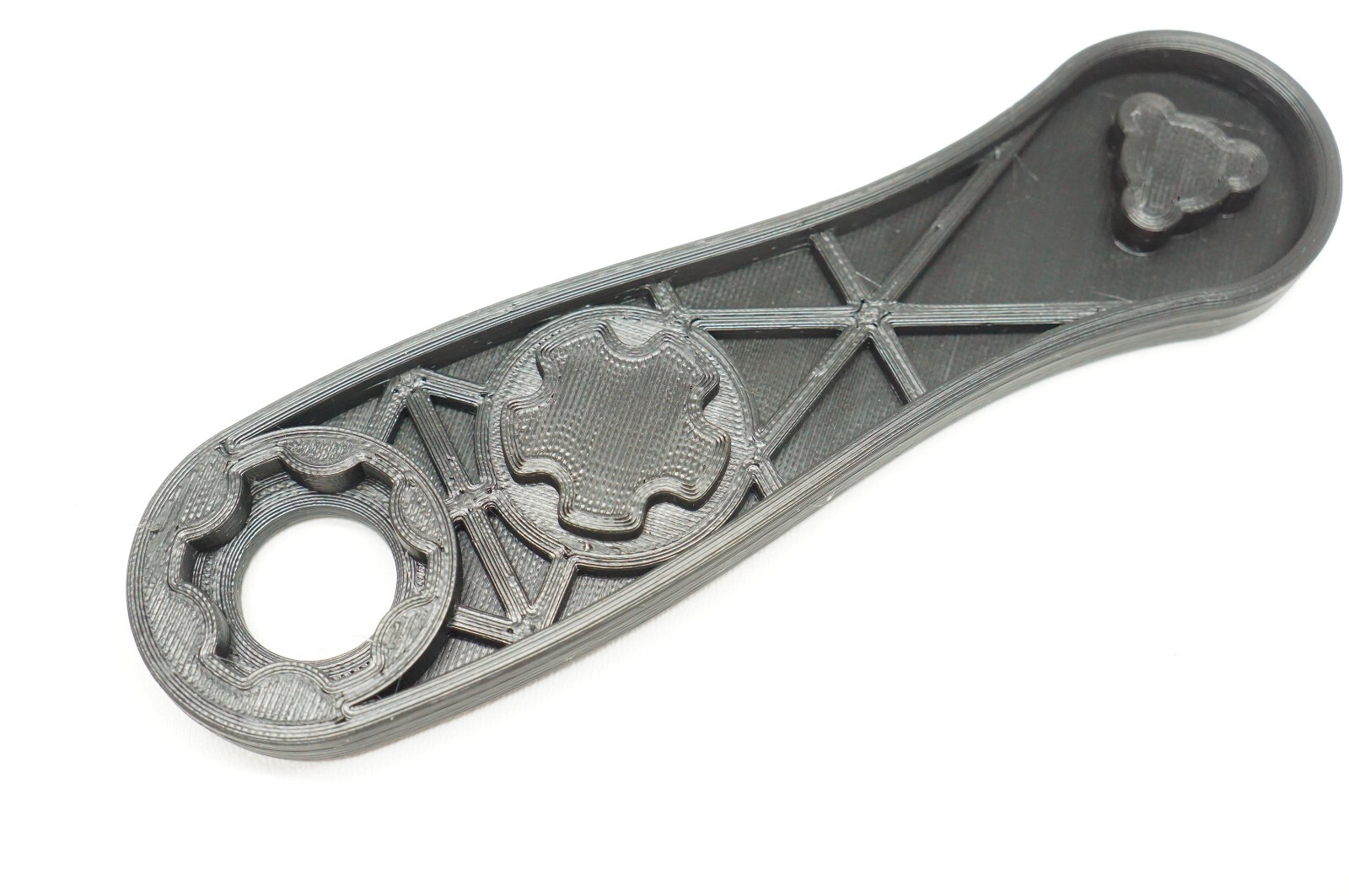 Rugged Obsidian 9 45 suppressor Multi Tool Wrench Front End Cap Piston Tri Lug