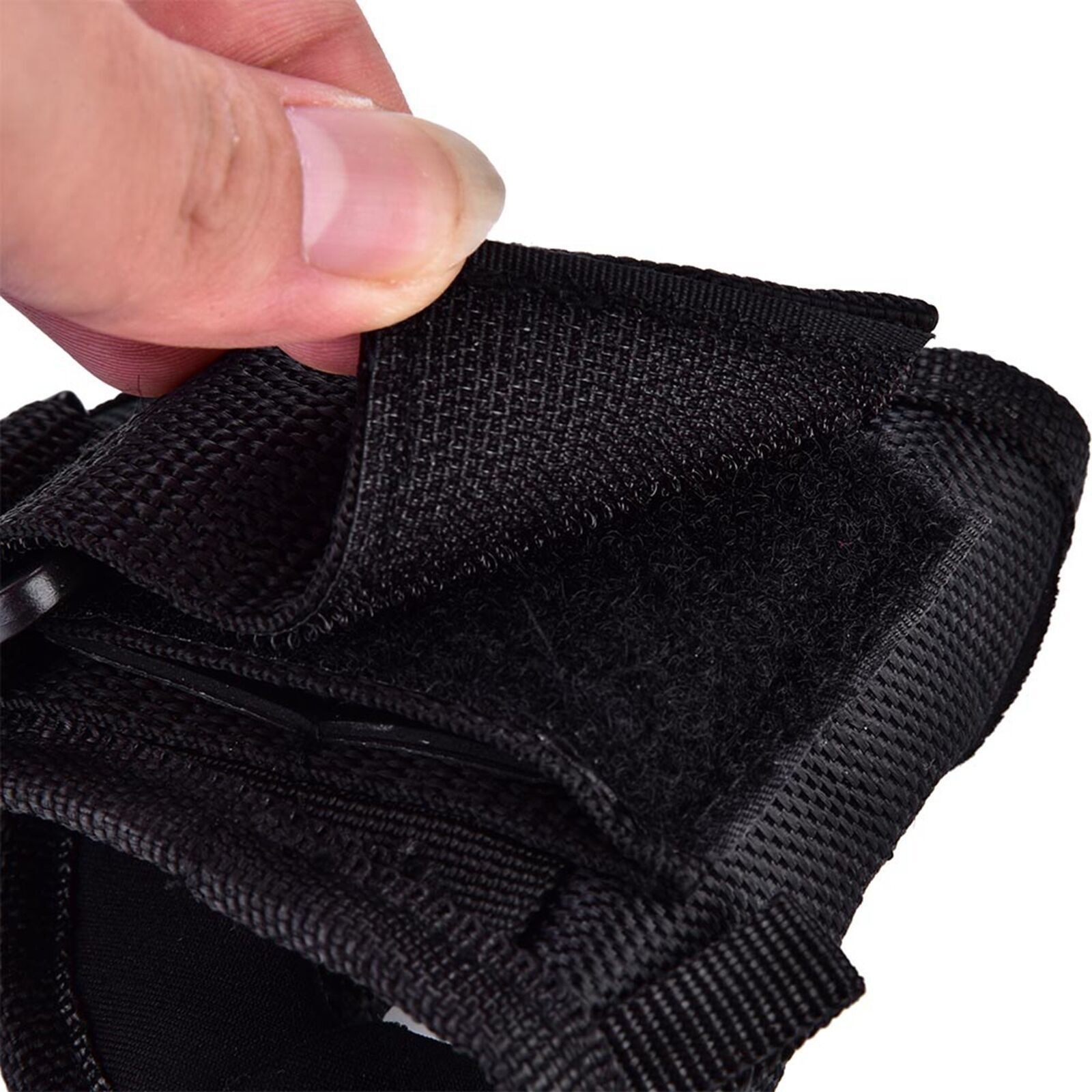 Durable Portable Black Diving Light Flashlight Torch Holder Glove Underwater