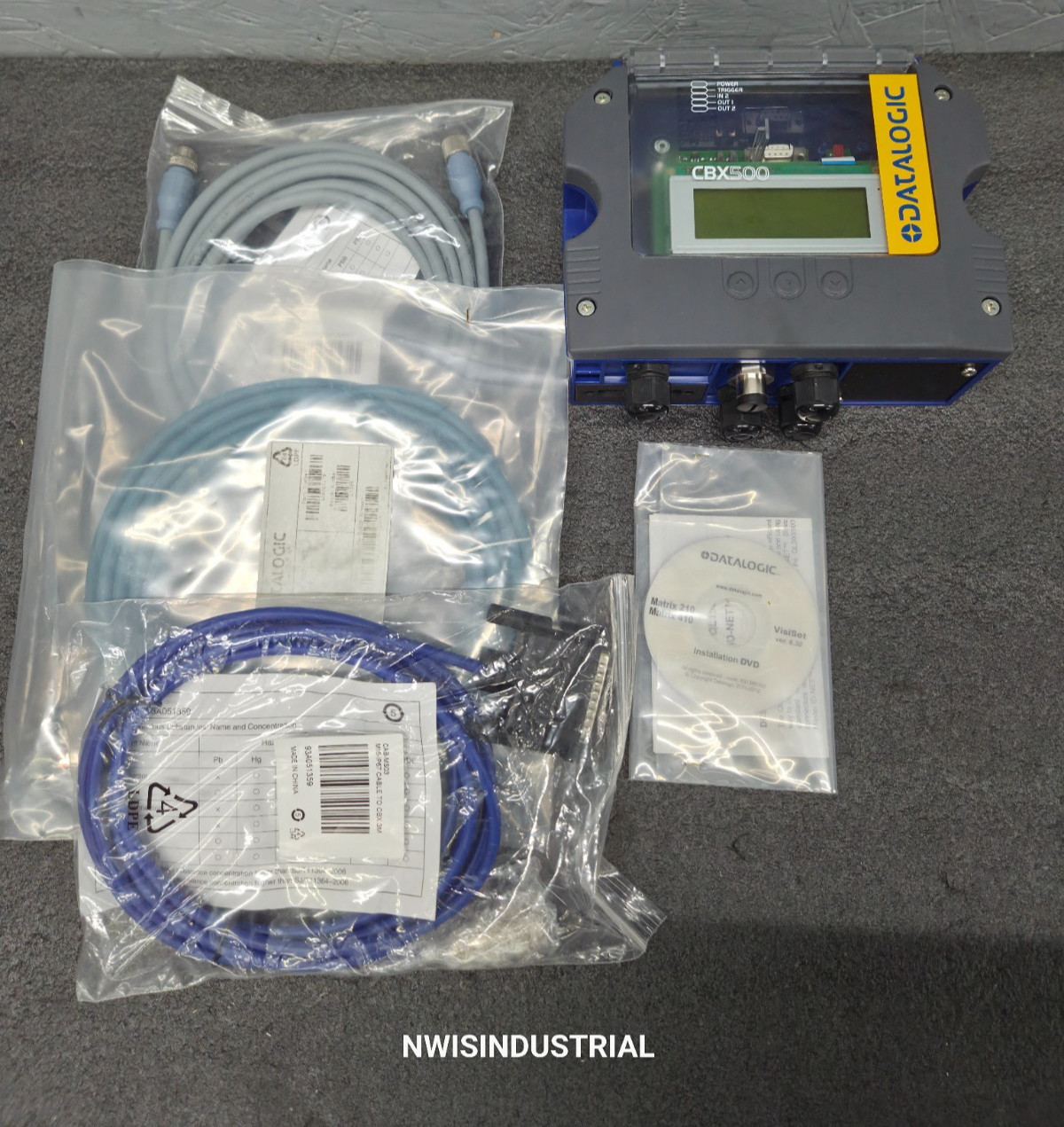 DATALOGIC CBX500 Network Connection Box with cordsets