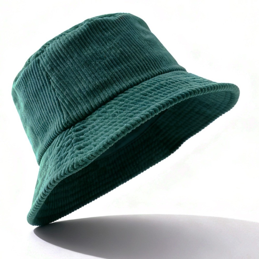 Corduroy Fisherman's Hat Versatile and Warm for Fall/Winter Unisex