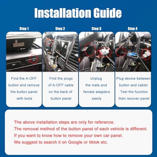 Auto Start Stop Eliminator Compatible with Jeep Wrangler JL JLU Gladiator 2018