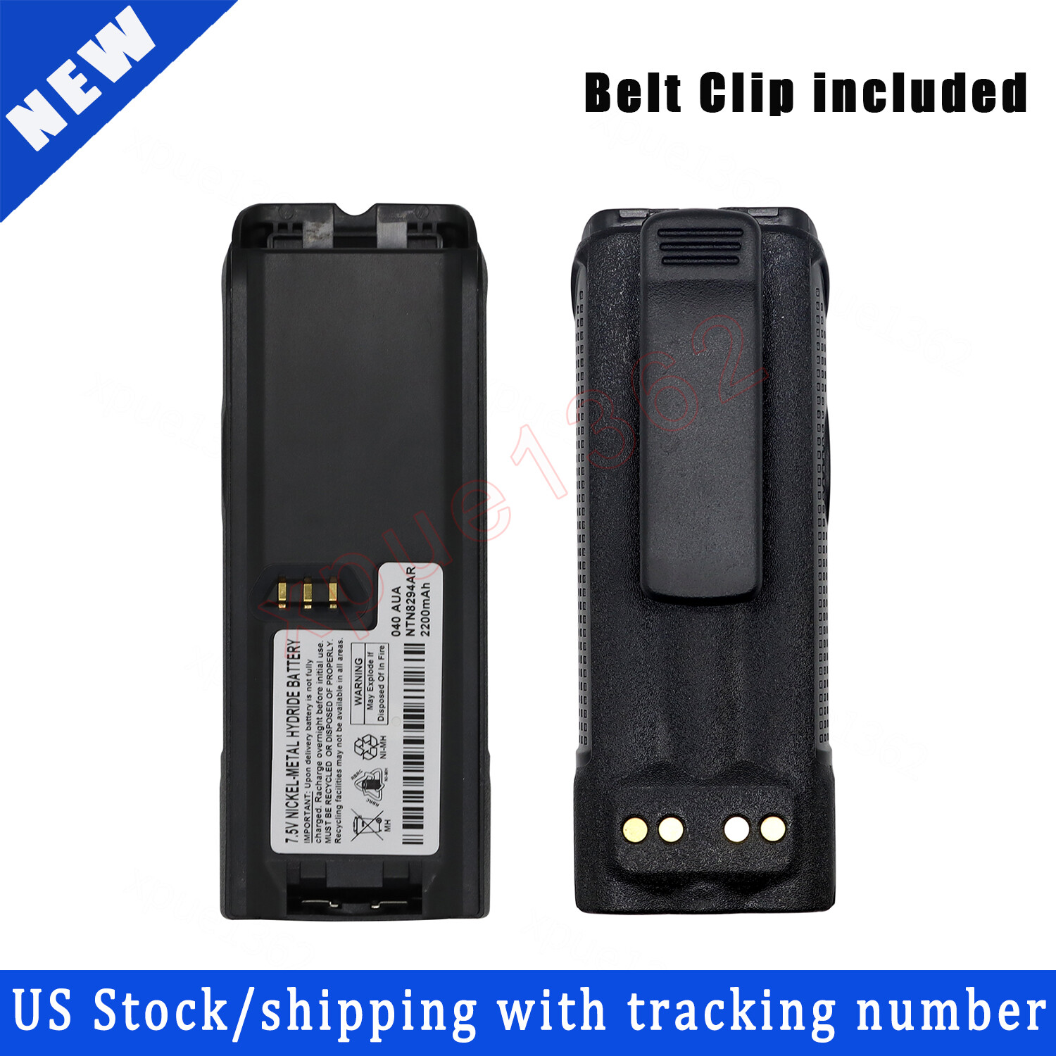 Battery NTN8294BR For Motorola XTS5000R UHF Digital Radio H18SDF9PW6AN