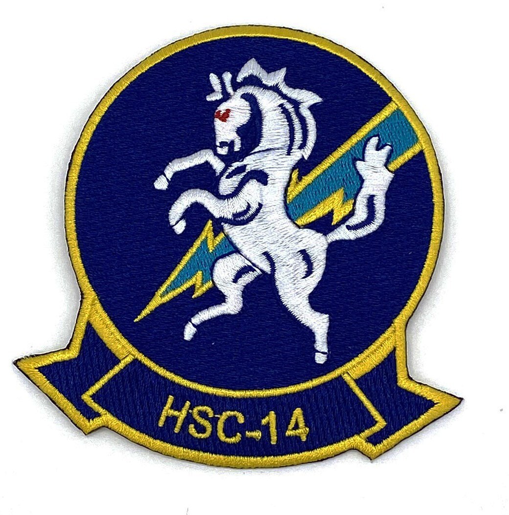 HSC-14 Chargers Squadron Patch – Sew On,4"